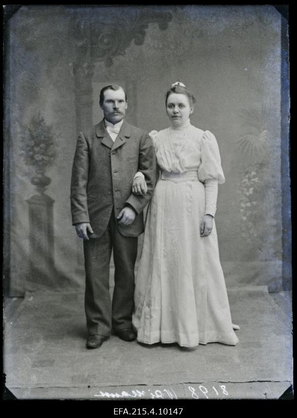 Abielupaar Weimann (Veimann).