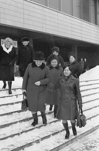 Külalisi Mongooliast. Mongoolia delegatsioon Tallinnas.