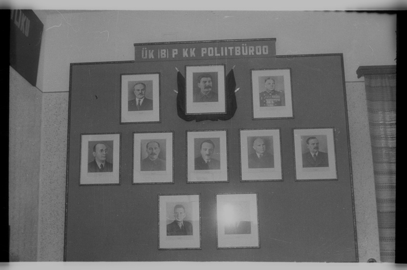 Poliitbüroo liikmete fotosid alates 16. oktoobrist 1952. a.