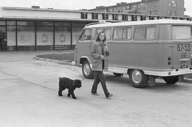 Uus Tallinn - Mustamäe. Kaubanduskeskus.