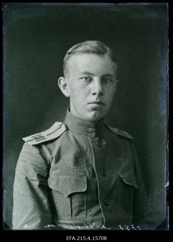 Sõjaväelane Mihkelson.