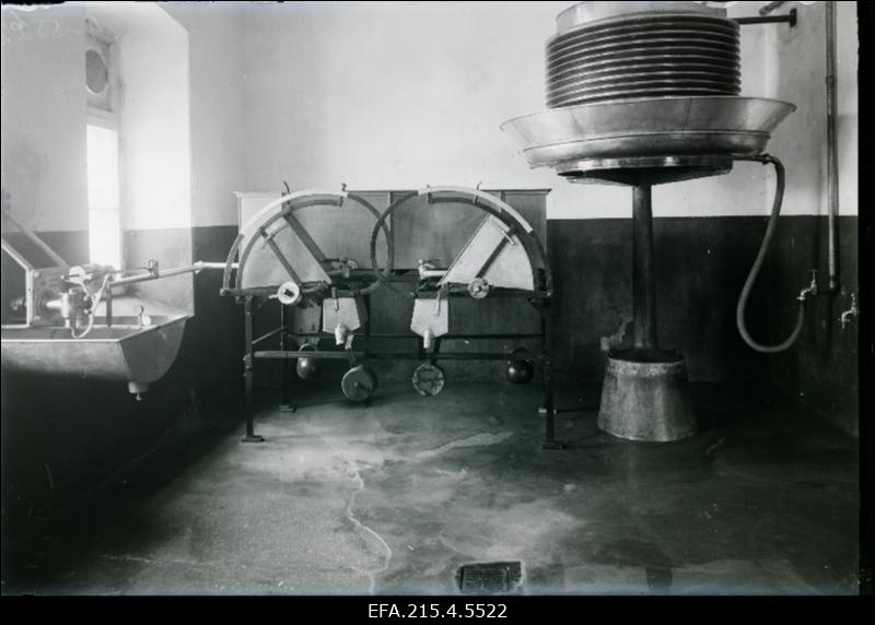 Viljandi Piimaühisuse meierei sisevaade.