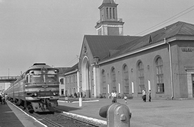 Valga. Raudteejaam.  similar photo