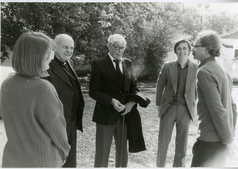 Eerik Haameri külaskäik Saaremaa Koduloomuuseumi 1986