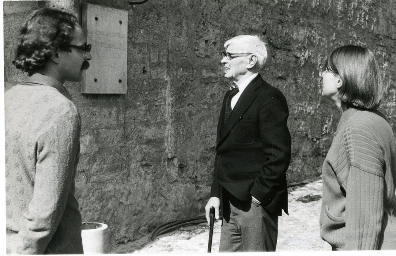 Eerik Haameri külaskäik Saaremaa Koduloomuuseumi 1986