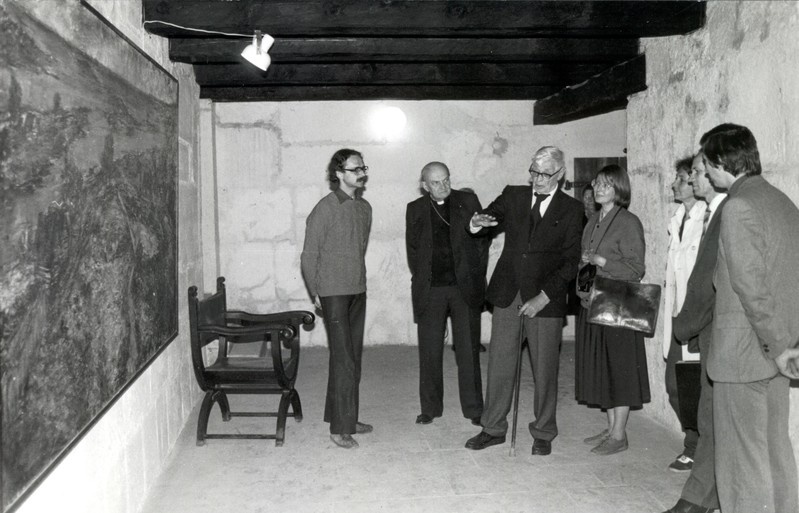 Eerik Haameri külaskäik Saaremaa Koduloomuuseumi 1986