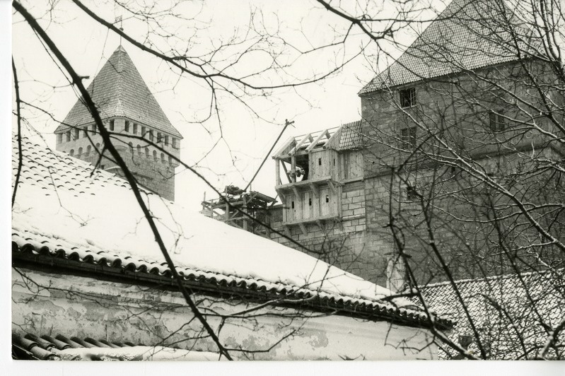 Kuressaare linnus: nooltekoja ehitus