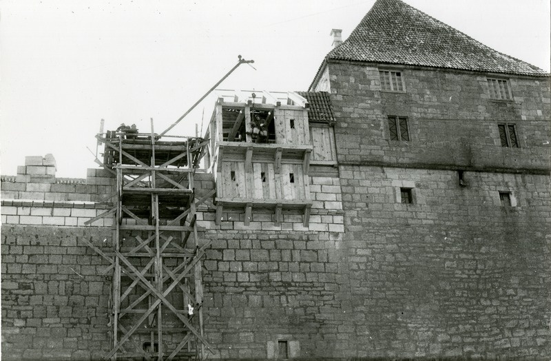 Kuressaare linnus: nooltekoja ehitus