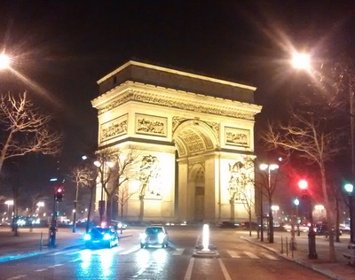 Arc de Triomphe, Paris rephoto