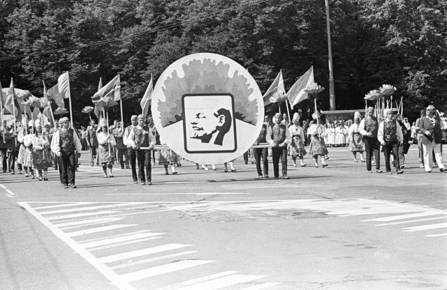 20. Üldlaulupidu. Rongkäik.