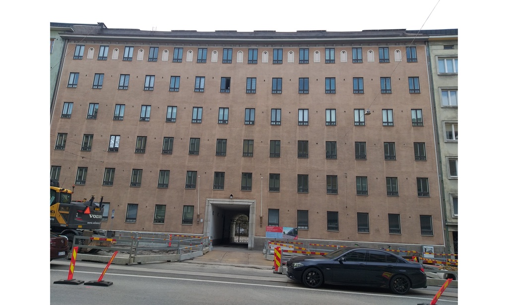 Runeberginkatu 48. Rakennettu 1927. Taka-Töölö rephoto