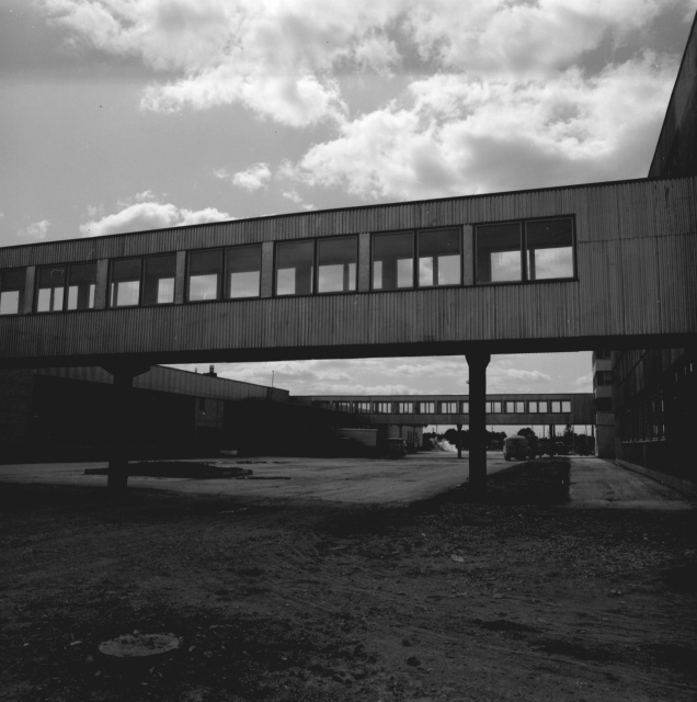 Võru lihakombinaat. Vaade õuele.
