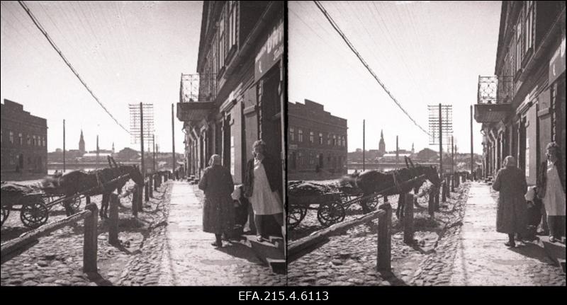 Vaade Jänesselja tänavale.