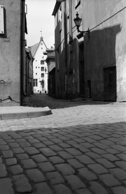 Tallinna vaated. Vanalinn. Vaimu tänav.