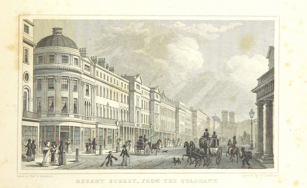 Image taken from page 195 of 'Metropolitan Improvements ... From original drawings by T. H. Shepherd, etc'