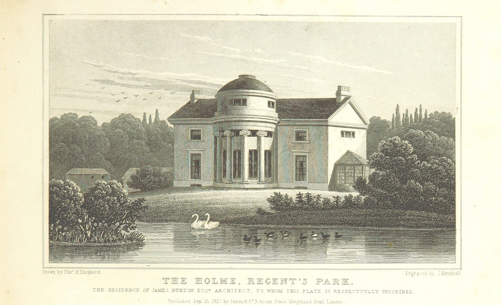 Image taken from page 223 of 'Metropolitan Improvements ... From original drawings by T. H. Shepherd, etc'