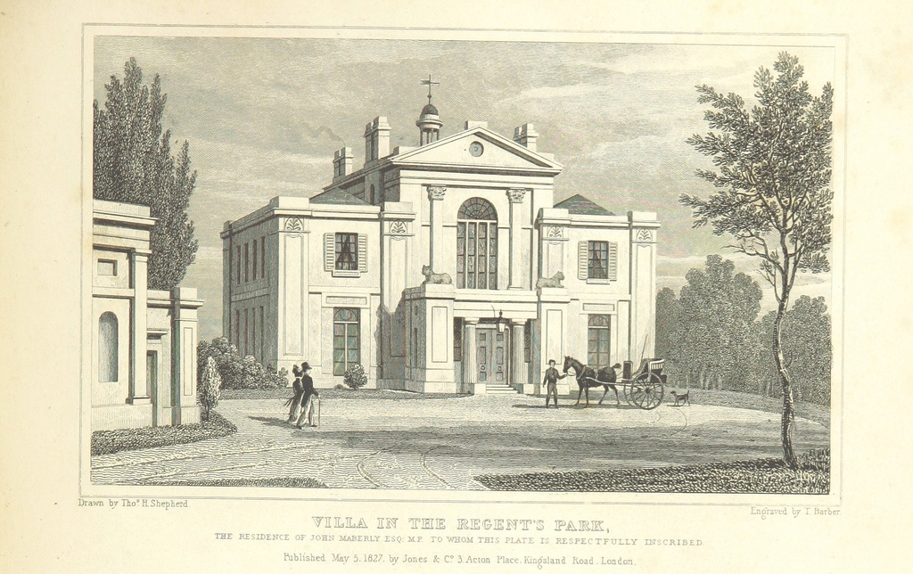 Image taken from page 289 of 'Metropolitan Improvements ... From original drawings by T. H. Shepherd, etc'