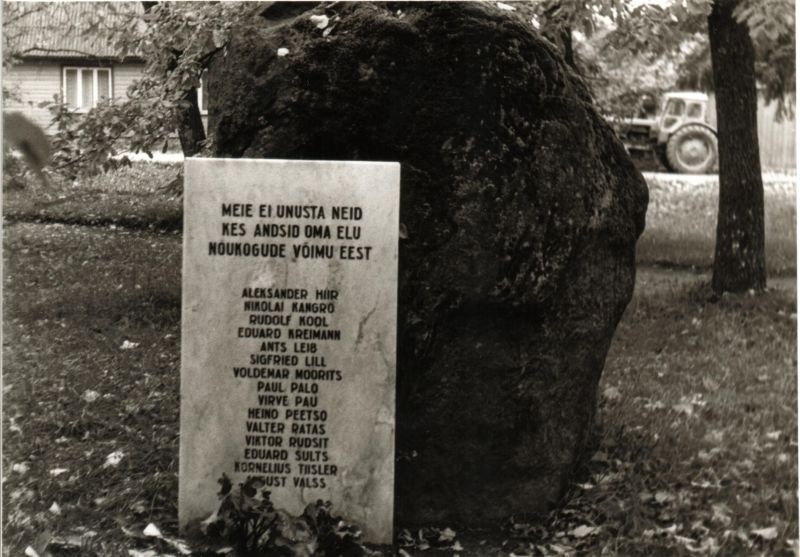 Mälestuskivi Kanepis