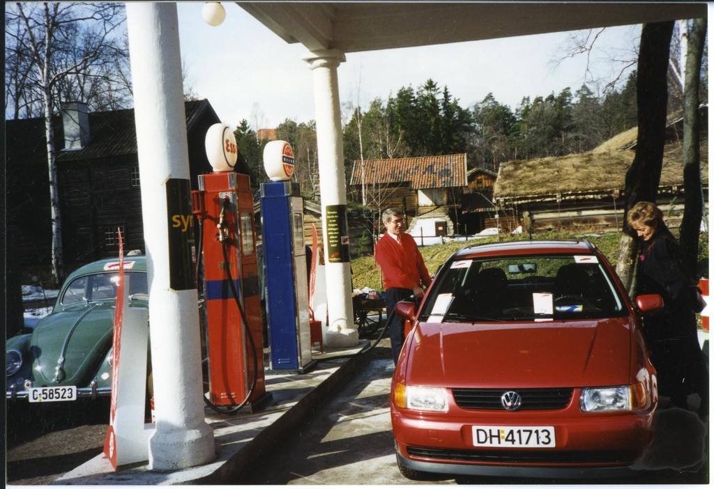 Standard petrol station, Norsk Folke Museum