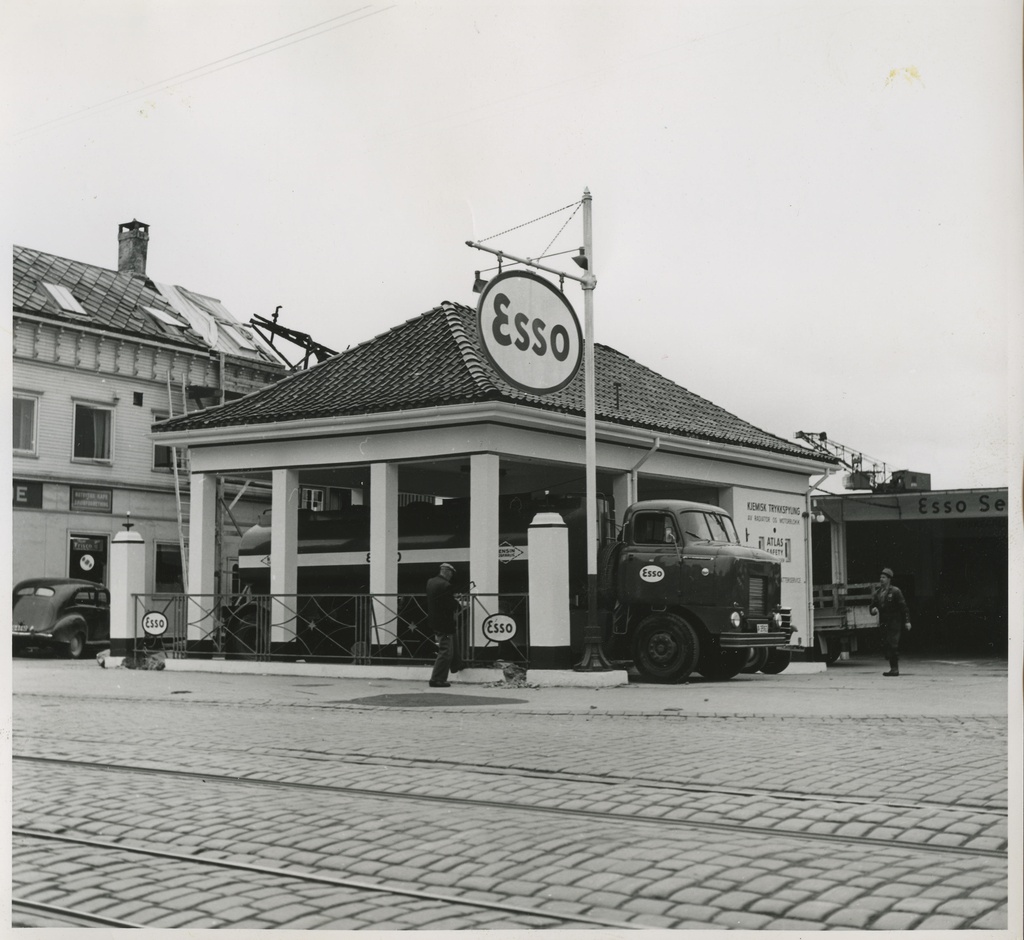 Rosenborg gas station, Trondheim.