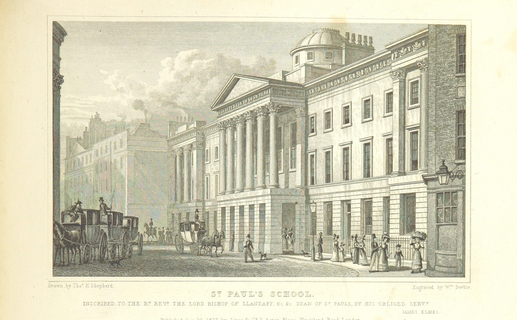 Image taken from page 287 of 'Metropolitan Improvements ... From original drawings by T. H. Shepherd, etc'