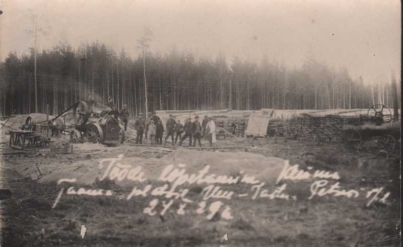 Tartu-Petseri raudtee ehitus 1929-30
