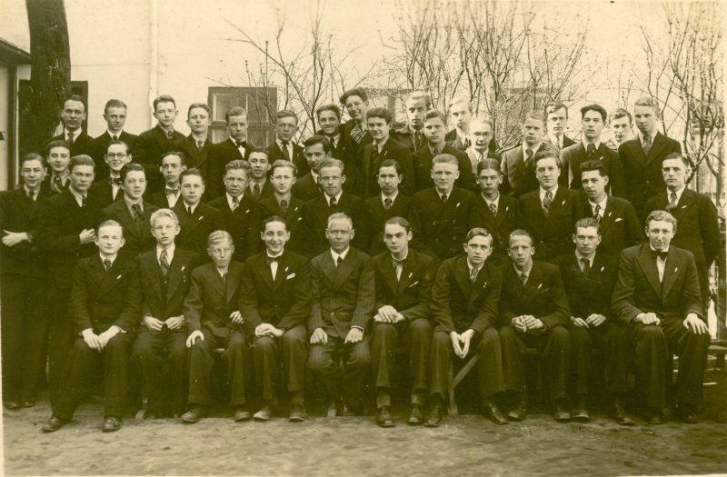 digifoto H. Treffneri Gümnaasiumi õpilased 1938