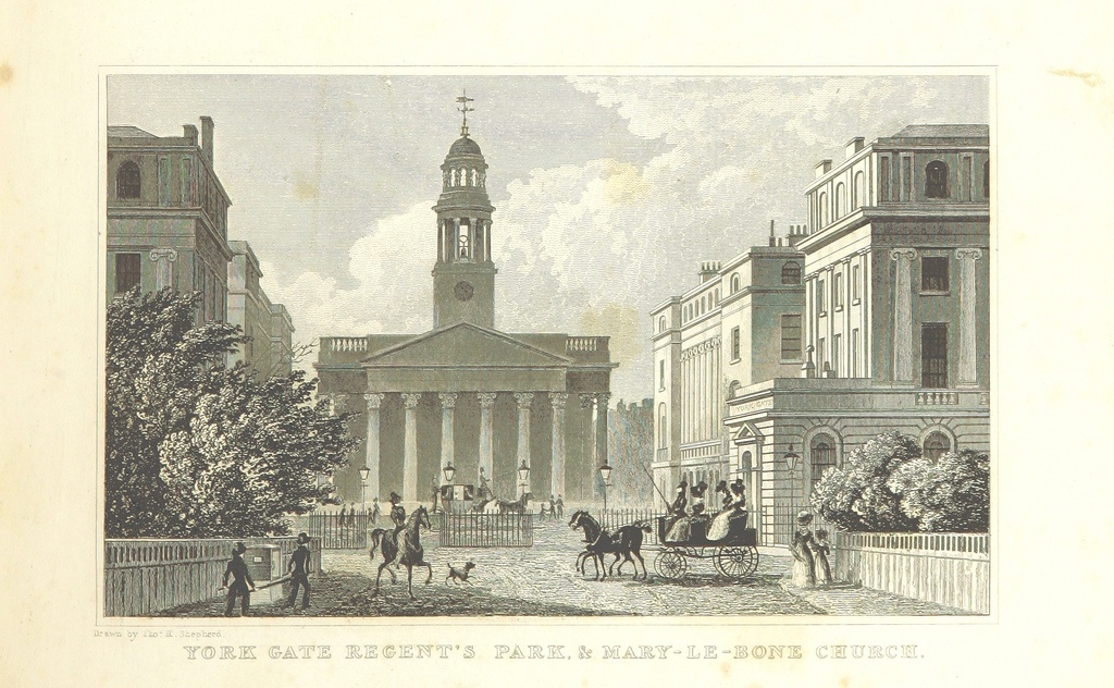 Image taken from page 191 of 'Metropolitan Improvements ... From original drawings by T. H. Shepherd, etc'