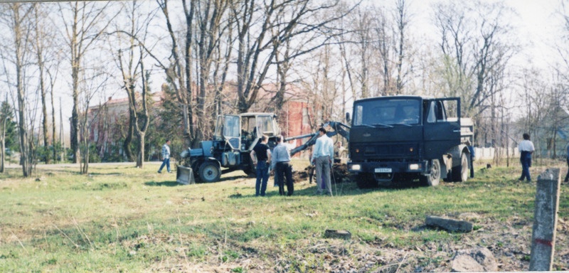 Vaade ehitatava Jehoova tunnistajate kogudushoone asukohale.