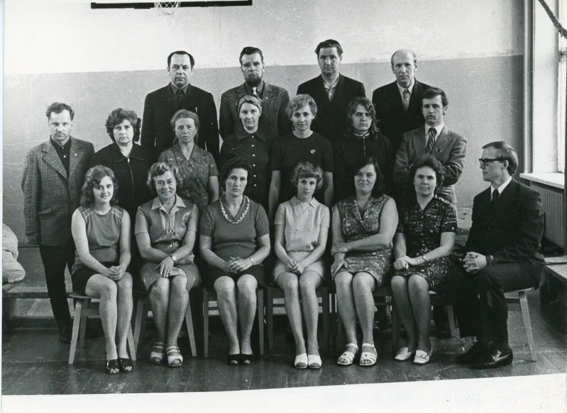 Iisaku kooli õpetajad, 1974.a