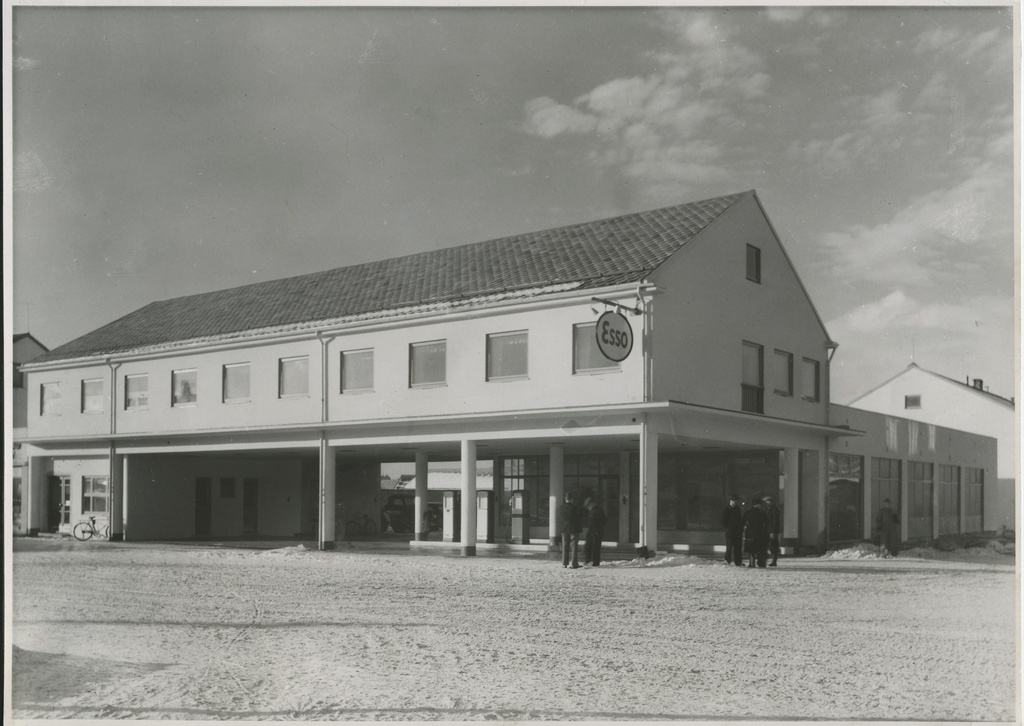 Esso gas station, Steinkjer