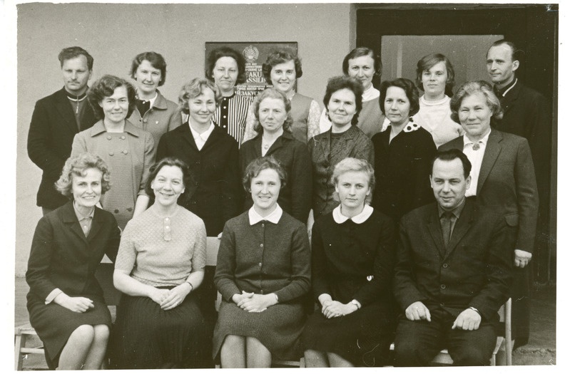Iisaku kooli õpetajad, 1965.a