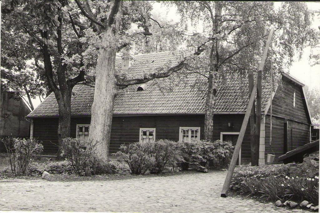 Foto. Dr. Fr. R. Kreutzwaldi elumaja (õuepoolne vaade). Võru, 1993.