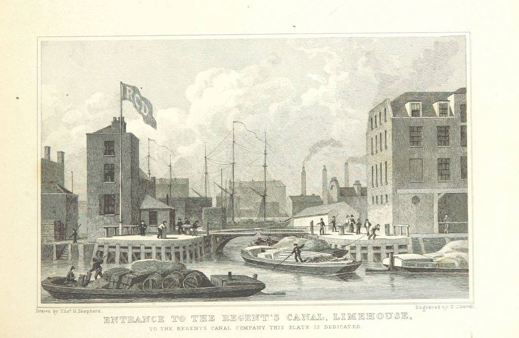 Image taken from page 207 of 'Metropolitan Improvements ... From original drawings by T. H. Shepherd, etc'