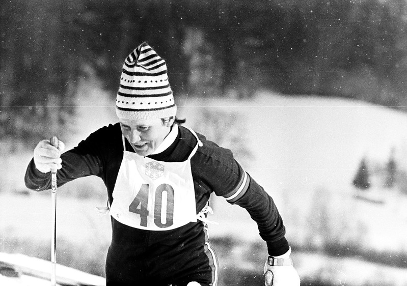 Suusataja Urve Bergman