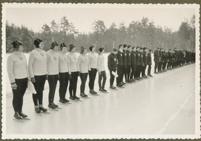 Eesti-Läti kiiruisutamise võistlus 1954  similar photo