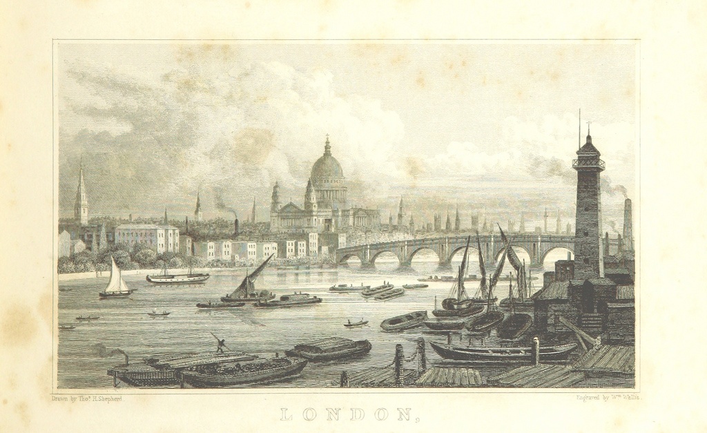 Image taken from page 189 of 'Metropolitan Improvements ... From original drawings by T. H. Shepherd, etc'