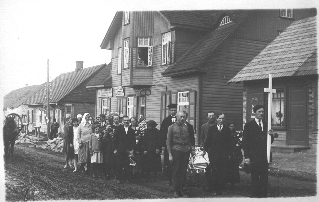 Foto. Võru, Kreutzwaldi tänav Võrusool