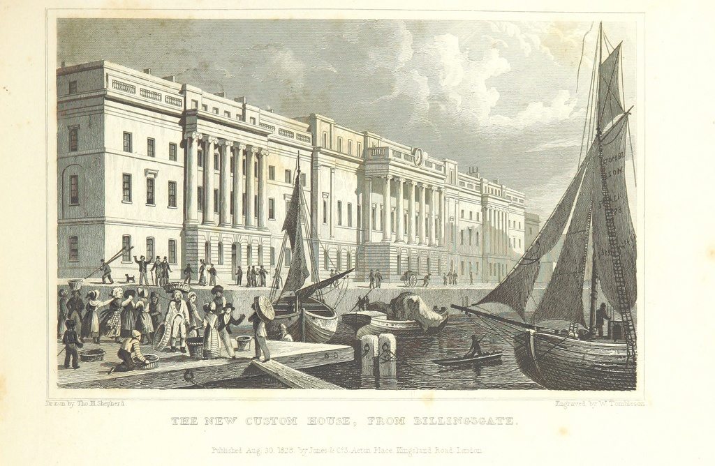 Image taken from page 217 of 'Metropolitan Improvements ... From original drawings by T. H. Shepherd, etc'