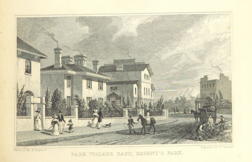 Image taken from page 269 of 'Metropolitan Improvements ... From original drawings by T. H. Shepherd, etc'