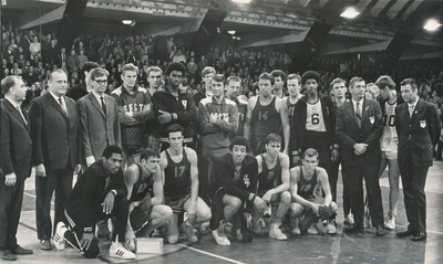 Rahvusvaheline korvpalliturniir Tallinnas Eesti-USA vahel  similar photo