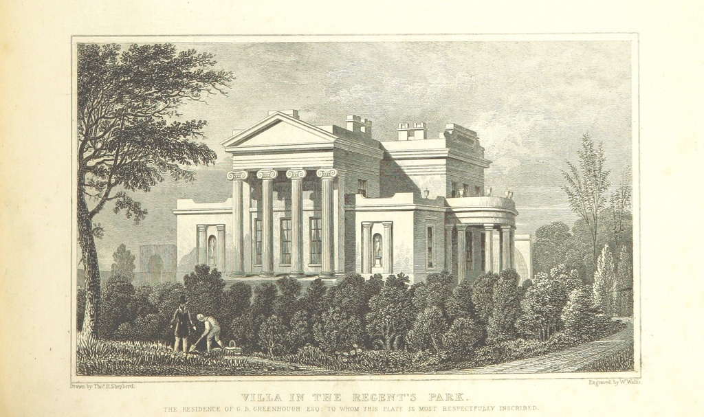 Image taken from page 265 of 'Metropolitan Improvements ... From original drawings by T. H. Shepherd, etc'