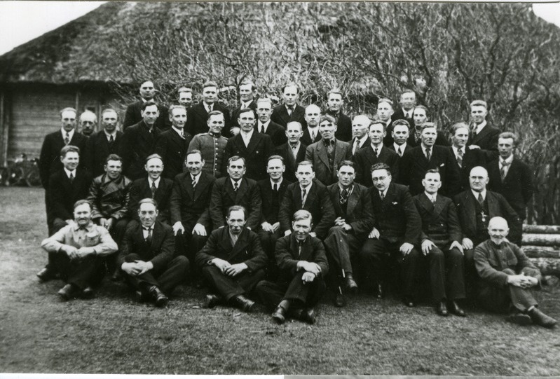 Lümanda valla tuletõrjeühingu peakoosolekust osavõtjad