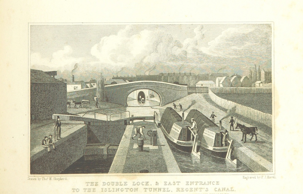 Image taken from page 245 of 'Metropolitan Improvements ... From original drawings by T. H. Shepherd, etc'