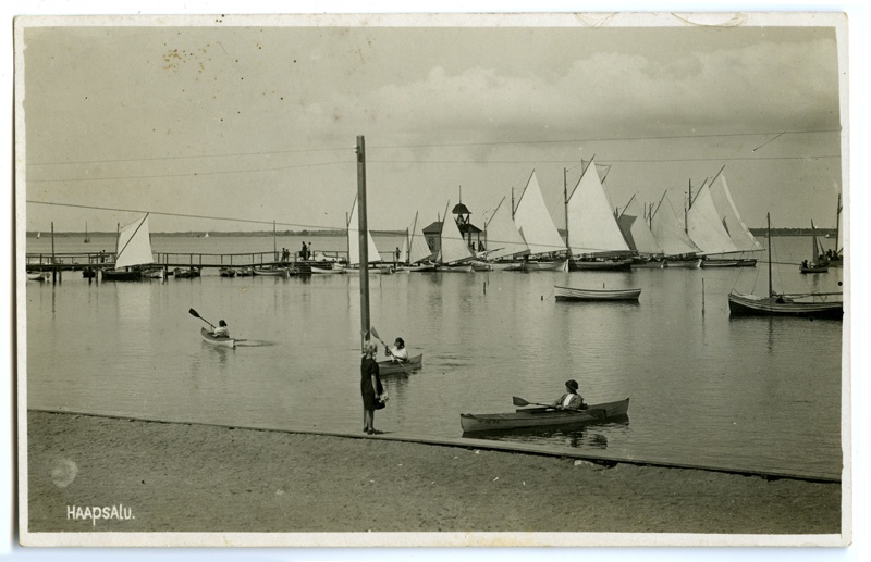 Jahtklubi paadisild Haapsalus Aafrika rannas