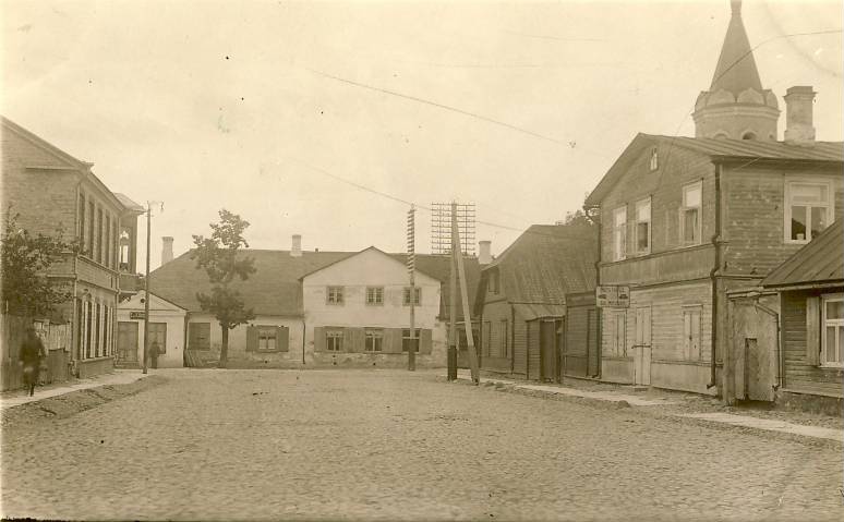 Rakvere, vaade Laiale tänavale