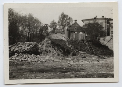 Tallinn, Lasteaed, vana valli varemed.  duplicate photo