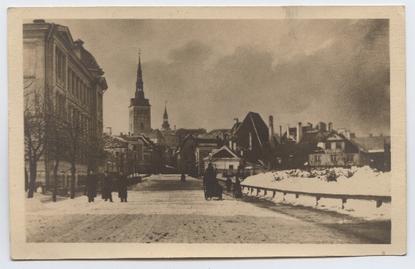 Tallinn, Suur-Karja tänav enne Krediitpanga ehitamist.
