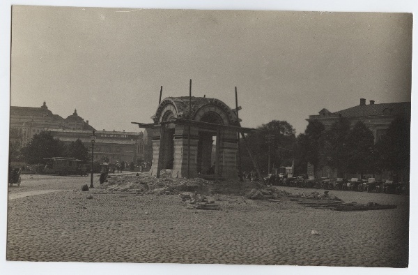 Tallinn, Vene turg, vene õigeusu kabeli lammutamine.