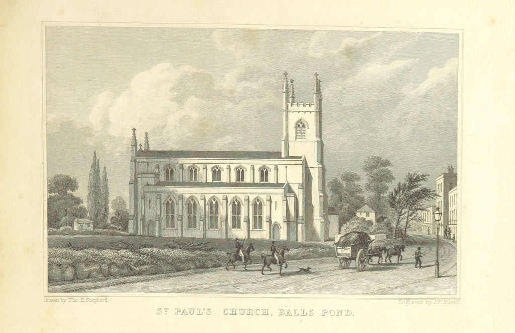 Image taken from page 319 of 'Metropolitan Improvements ... From original drawings by T. H. Shepherd, etc'